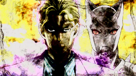 Yoshikage Kira and his stand, Killer Queen