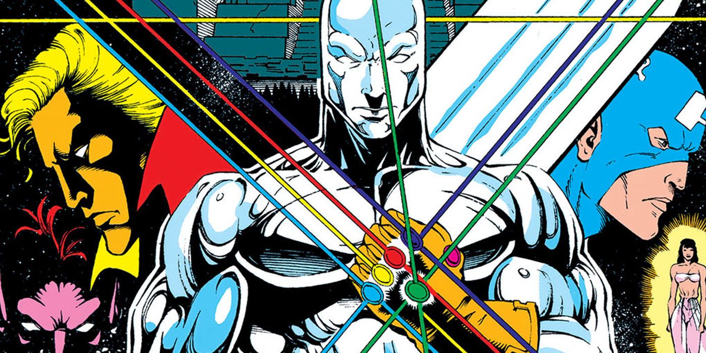 Silver Surfer w/ Infinity Gauntlet